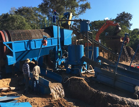 placer gold gravity separation