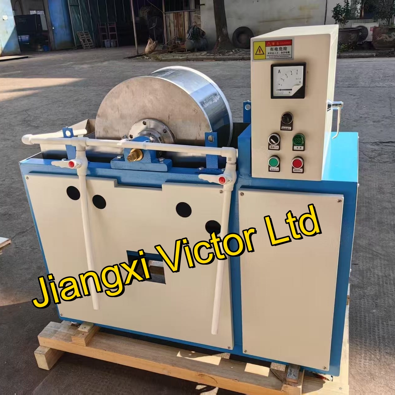 Lab XCRS400*240 Wet Drum Magnetic Separator