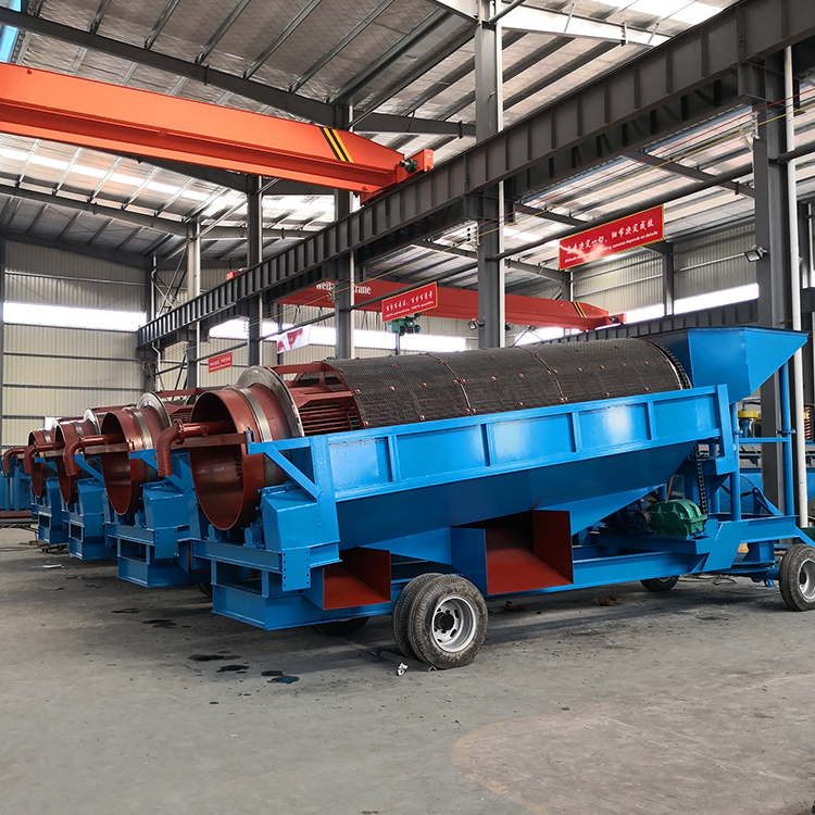 Mobile Type Rotary Trommel Screen